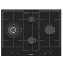 Газовая стеклянная варочная панель Korting HGG 67009 CQTN