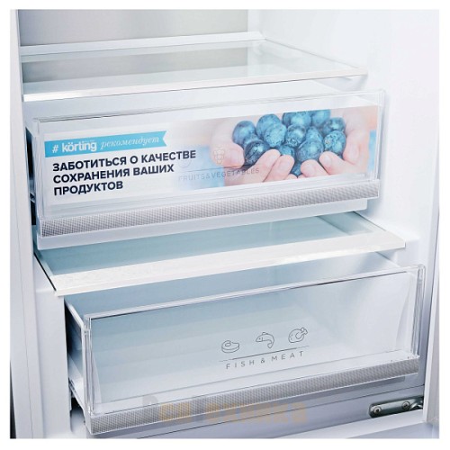 Холодильник Korting KNFC 62012 X