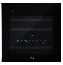 Встраиваемый винный шкаф Korting KFW 604 DB GN