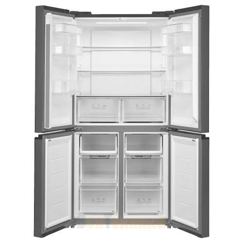 Четырехдверный холодильник Korting KNFM 84177 GW