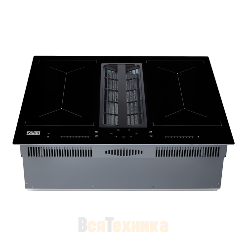 Индукционная варочная панель со встроенной вытяжкой Vard VHH6472B
