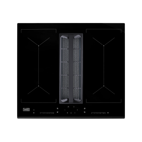 Индукционная варочная панель со встроенной вытяжкой Vard VHH6472B