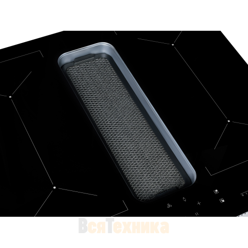 Индукционная варочная панель со встроенной вытяжкой Vard VHH6472B