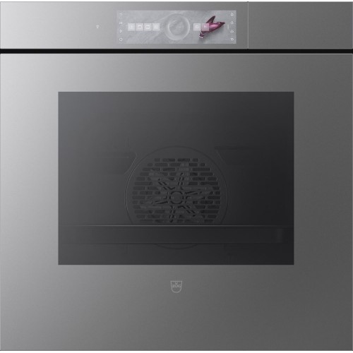 Паровой шкаф V-ZUG CombairSteamer V6000 60 платиновое стекло/AutoDoor CS6T-23049