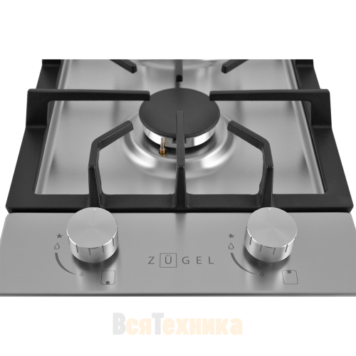 Встраиваемая газовая варочная панель ZUGEL ZGH292X