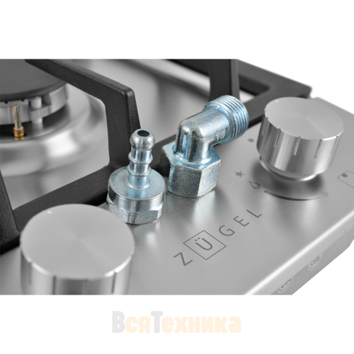 Встраиваемая газовая варочная панель ZUGEL ZGH292X