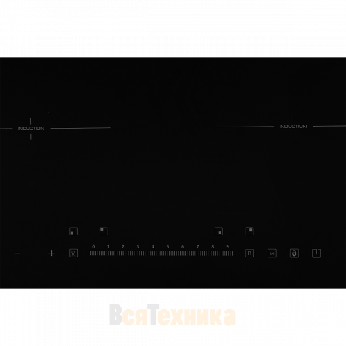 Варочная панель индукционная ZUGEL ZIH613B, черная