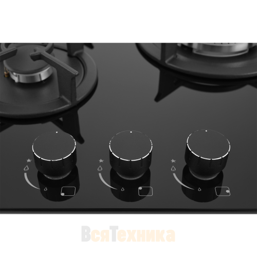 Газовая варочная панель ZUGEL ZGH452B