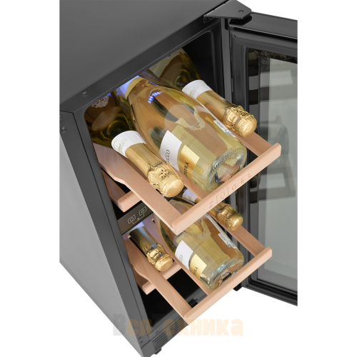 Встраиваемый винный шкаф ZUGEL ZCWI170DB, Dual Zone