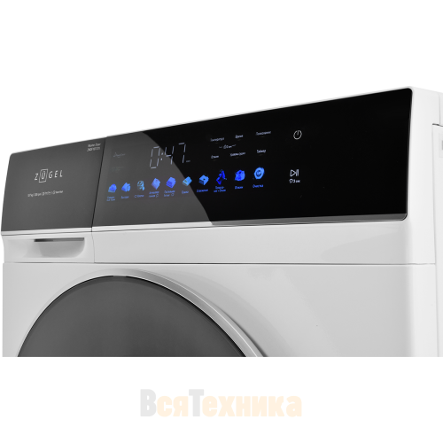 Стирально-сушильная машина ZUGEL ZWDF107121I Inverter DD Steam