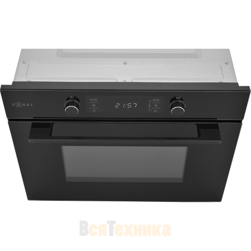 Встраиваемый компактный духовой шкаф с СВЧ ZUGEL ZOE609B