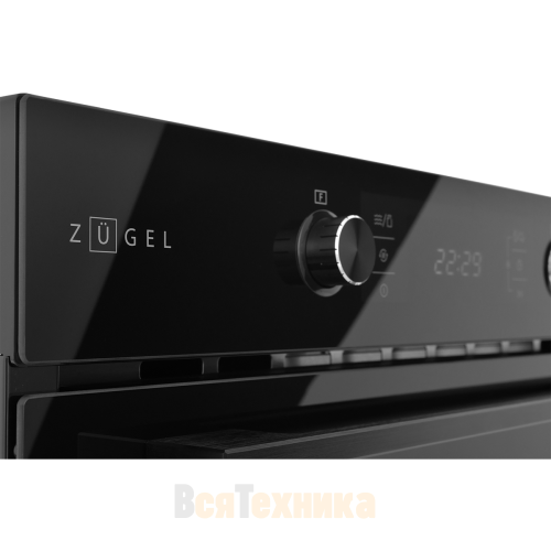 Встраиваемый компактный духовой шкаф с СВЧ ZUGEL ZOE609B