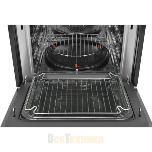 Встраиваемый компактный духовой шкаф с СВЧ ZUGEL ZOE610X