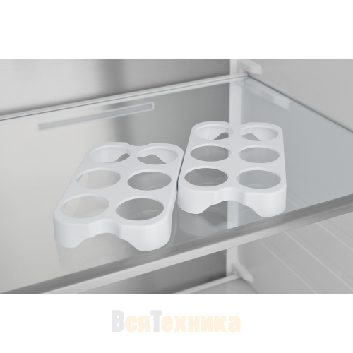 Холодильник полувстраиваемый ZUGEL ZRSSI540XB, чёрная сталь