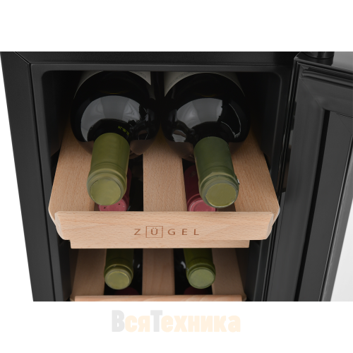Винный шкаф ZUGEL ZTWF82B