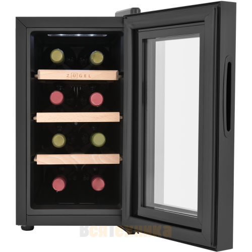 Винный шкаф ZUGEL ZTWF82B