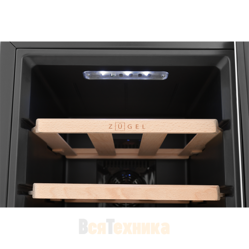 Винный шкаф ZUGEL ZTWF121B