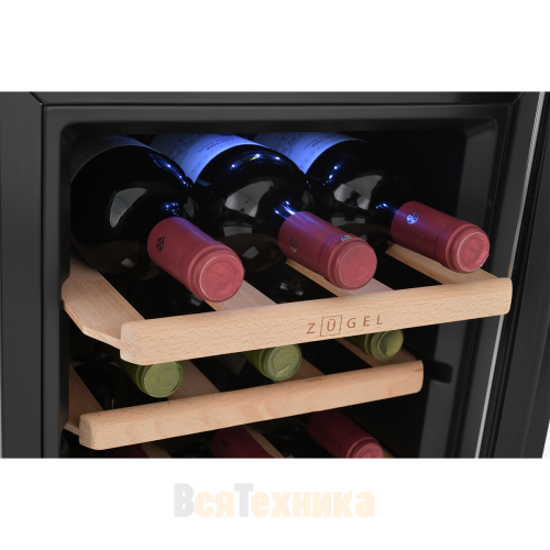 Винный шкаф ZUGEL ZTWF121B