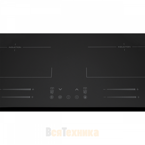 Варочная панель индукционная ZUGEL ZIH619B, черная