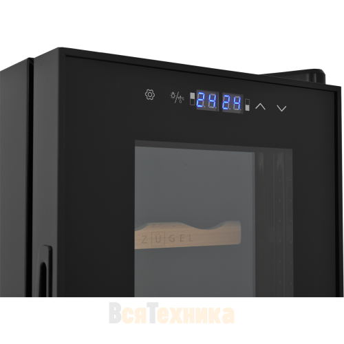 Винный шкаф ZUGEL ZTWF181DB, Dual Zone