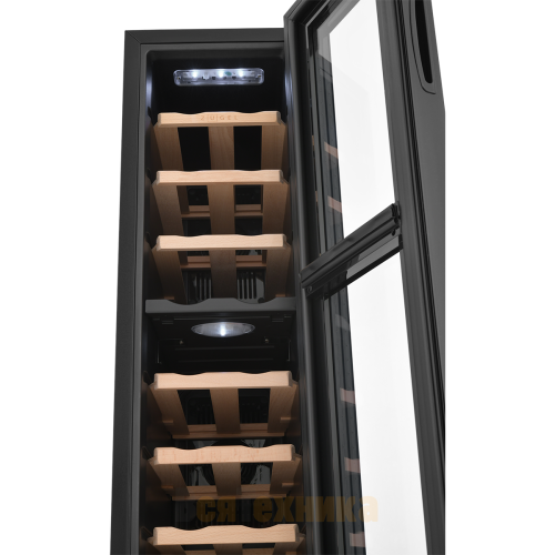 Винный шкаф ZUGEL ZTWF181DB, Dual Zone