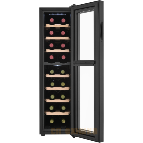 Винный шкаф ZUGEL ZTWF181DB, Dual Zone