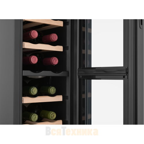 Винный шкаф ZUGEL ZTWF181DB, Dual Zone