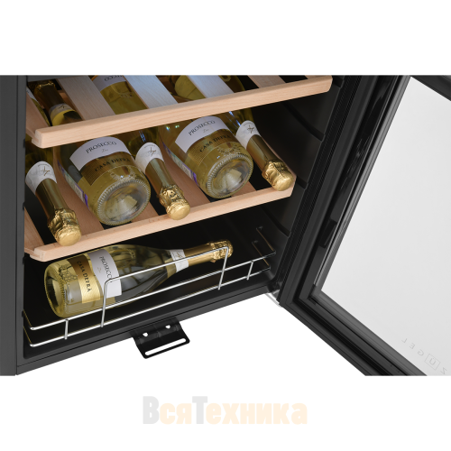 Винный шкаф ZUGEL ZCWF331DB, Dual Zone