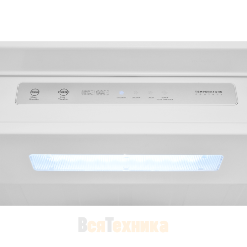 Встраиваемый двухкамерный холодильник ZUGEL ZRI2000FNF