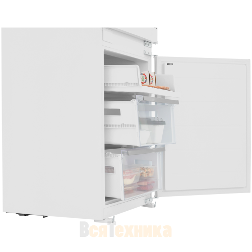 Встраиваемый двухкамерный холодильник ZUGEL ZRI2000FNF