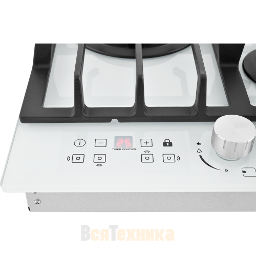 Встраиваемая газовая варочная панель ZUGEL ZGH600W