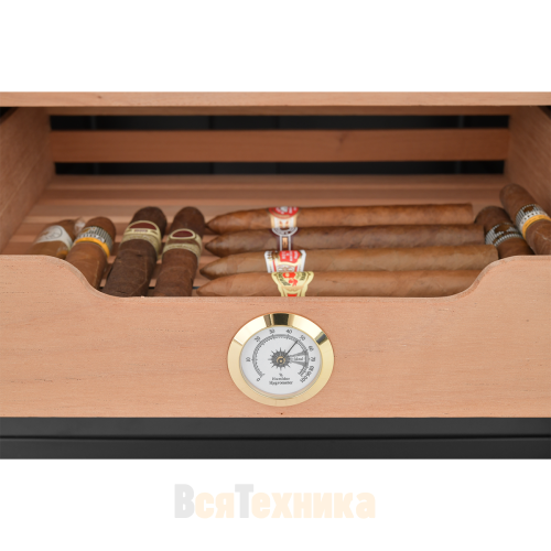 Винный шкаф-хьюмидор ZUGEL ZTH80DX, Dual Zone