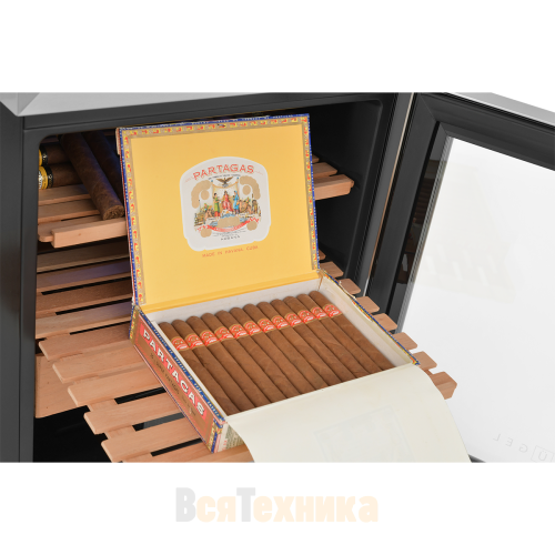 Винный шкаф-хьюмидор ZUGEL ZTH80DX, Dual Zone