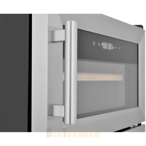 Винный шкаф-хьюмидор ZUGEL ZTH80DX, Dual Zone