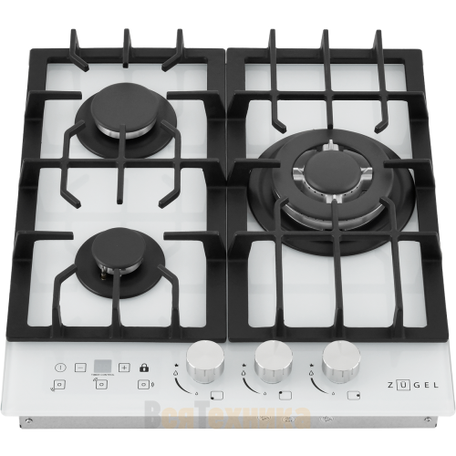 Встраиваемая газовая варочная панель ZUGEL ZGH450W