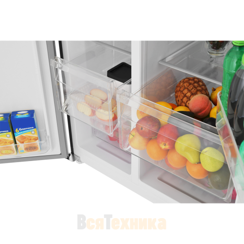 Холодильник Side-by-Side ZUGEL ZRSS630Х