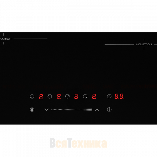 Варочная панель индукционная ZUGEL ZIH604B, черная
