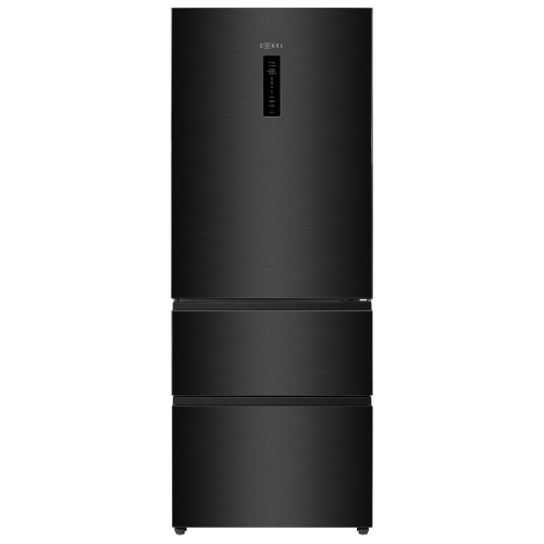 Холодильник Italian Door ZUGEL ZRFD201B, черная сталь