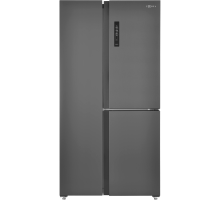 Холодильник T-Door ZUGEL ZRTD459XB, чёрная сталь