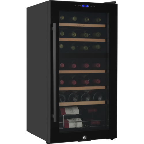 Винный шкаф ZUGEL ZCWF281DB, Dual Zone