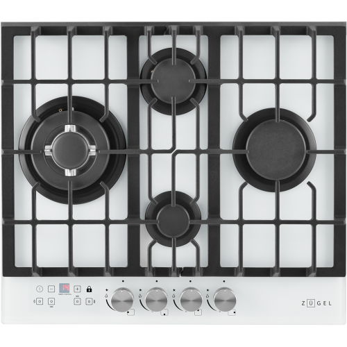 Встраиваемая газовая варочная панель ZUGEL ZGH600W
