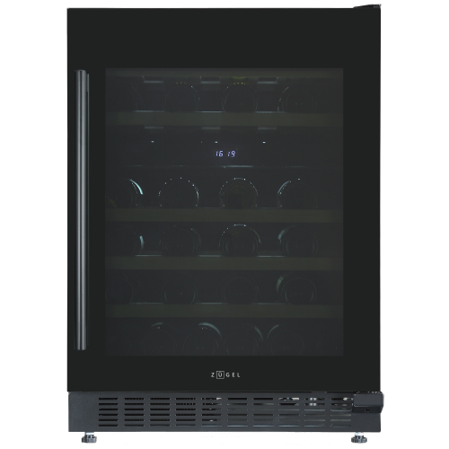 Встраиваемый винный шкаф ZUGEL ZCWI460DB, Dual Zone