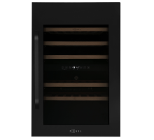 Встраиваемый винный шкаф ZUGEL ZCWI570DB, Dual Zone