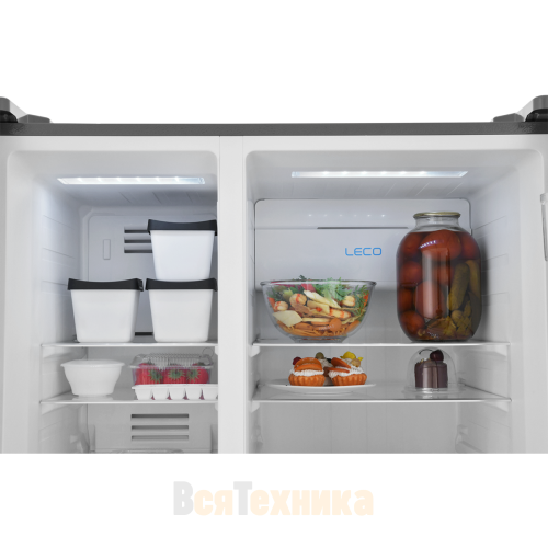 Холодильник Side-by-Side ZUGEL ZRSS630Х