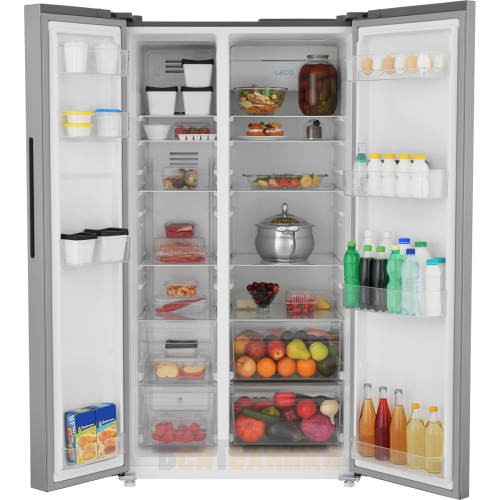 Холодильник Side-by-Side ZUGEL ZRSS630Х