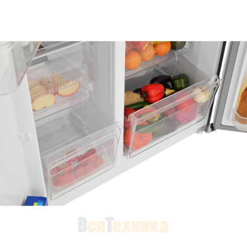 Холодильник Side-by-Side ZUGEL ZRSS630Х