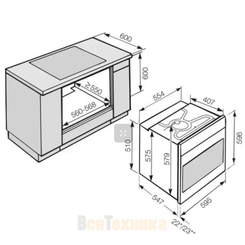 Духовой шкаф Miele H6660BP EDST/CLST