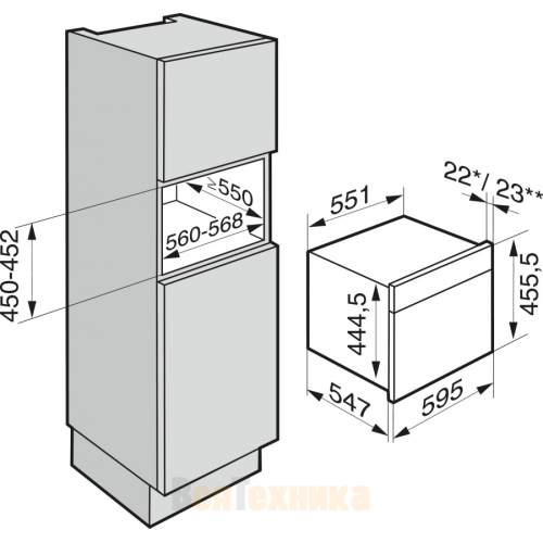 Пароварка с СВЧ Miele DGM7440 EDST/CLST