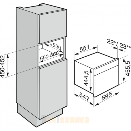 Пароварка с СВЧ Miele DGM7640 OBSW