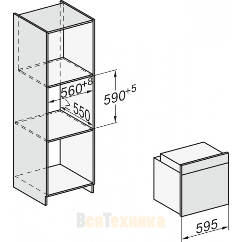 Духовой шкаф Miele H 2265-1 BP EDST/CLST